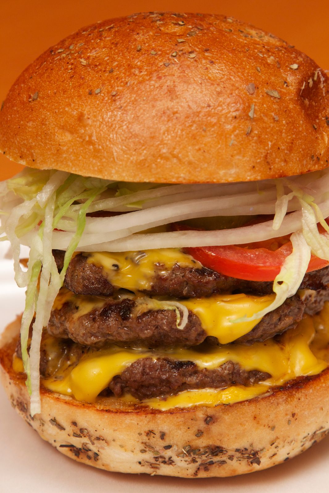 Triple burger — Morale Visual food photography